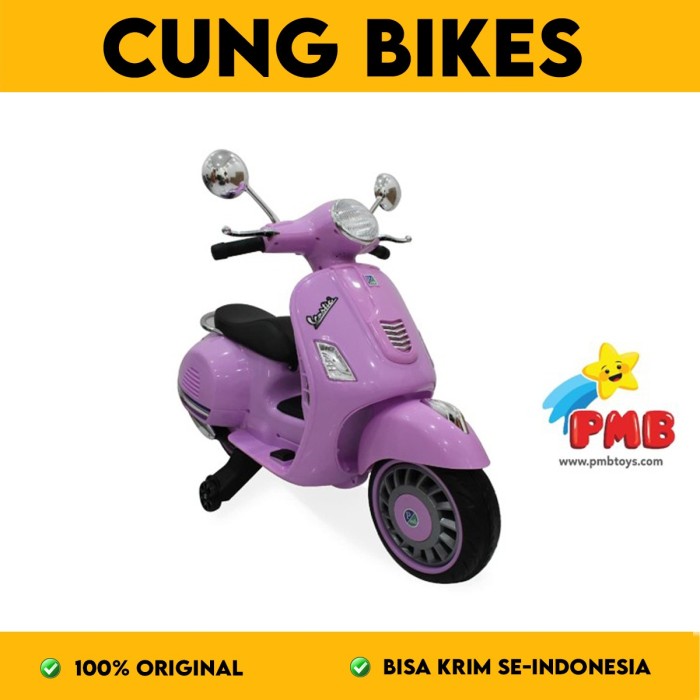 PMB TOYS MAINAN ANAK MOBIL MOTOR AKI MODEL SCOOPY TYPE M288