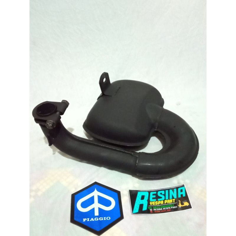 Knalpot bigbox Vespa leher PRESAN rapih suara halus kualitas bahan bagus