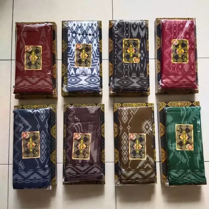 Sarung Wadimor Motif Bali Dewasa / Wadimor Motif Bali 555