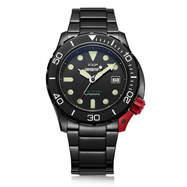 JAM TANGAN PRIA EXPEDITION E 6809 AUTOMATIC FREE TALI KANVAS ORIGINAL GARANSI RESMI 1 TAHUN