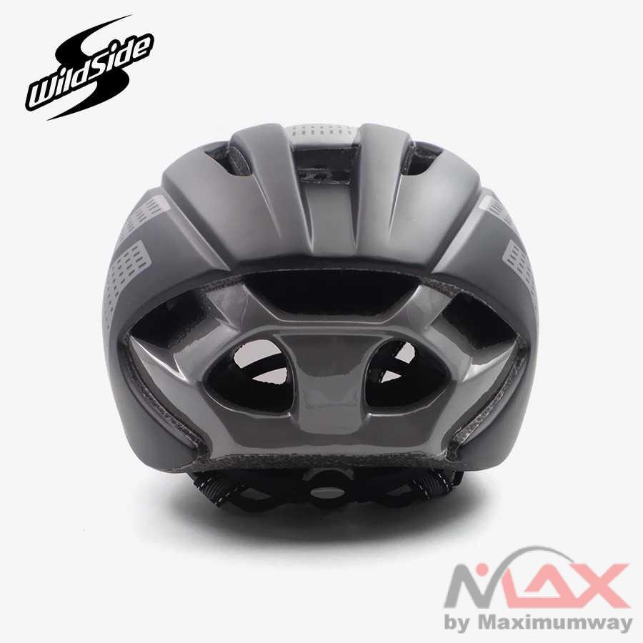 CAIRBULL Helm Sepeda Magnetic Visor Removable Lens - Size L (NO LOGO) Warna Hitam Abu-abu