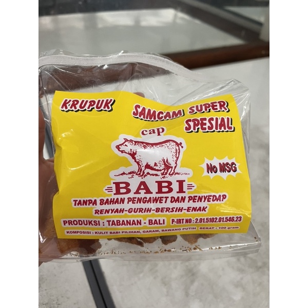 

kerupuk samcan super special 100gram