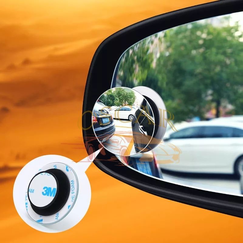 Kaca Spion Cermin Tambahan Blind Spot 360 Mirror 2 In 1 Adjustable