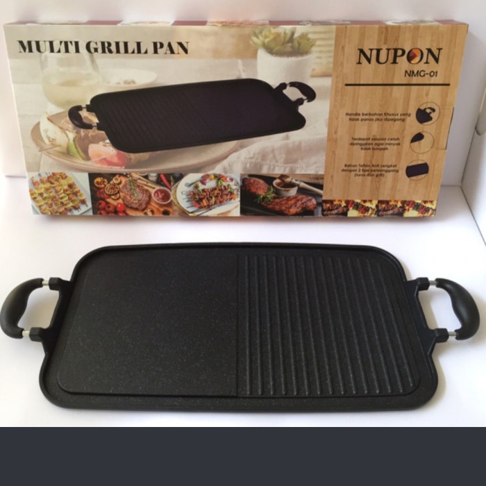 Multi Grill Pan Multifungsi untuk Korean BBQ NUPON w6
