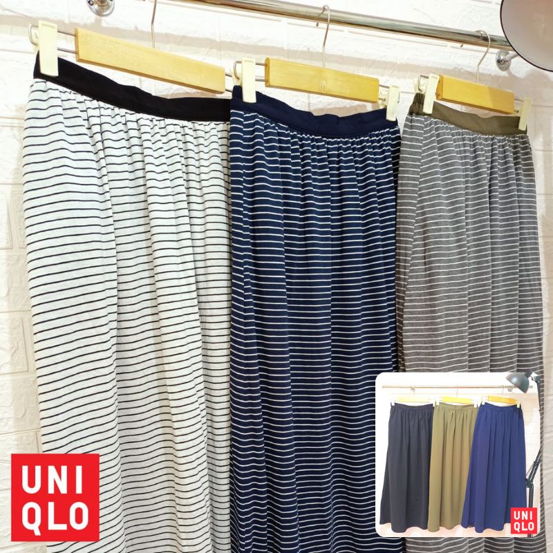 SKIRT GU BY UNIQLO/ROK BOLAK BALIK/SISA EKSPORR CUT LABLE