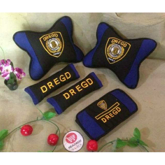 Bantal Mobil DREGD / DREGS / zld polri /Zld Nusantara/S440dara/th38rothers