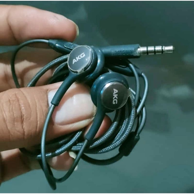 HEADSET ORI BAWAAN HP SAMSUNG S8+ ASLI CABUTAN HP ASLI AKG