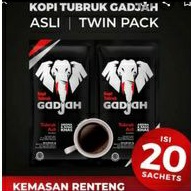 

KOPI TUBRUK ASLI GADJAH AROMA&RASA KHAS TANPA GULA ISI 20SACHET