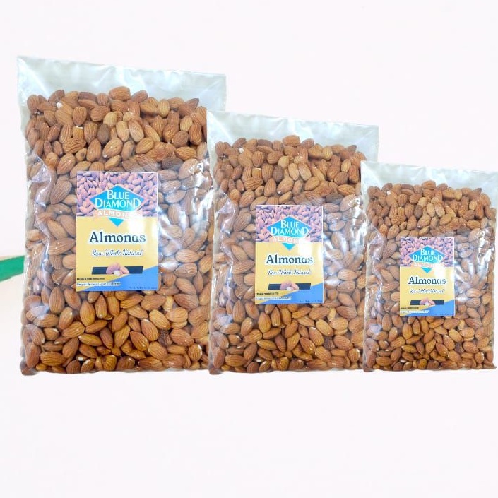 

Kacang Almond Kupas Mentah Fresh 1kg