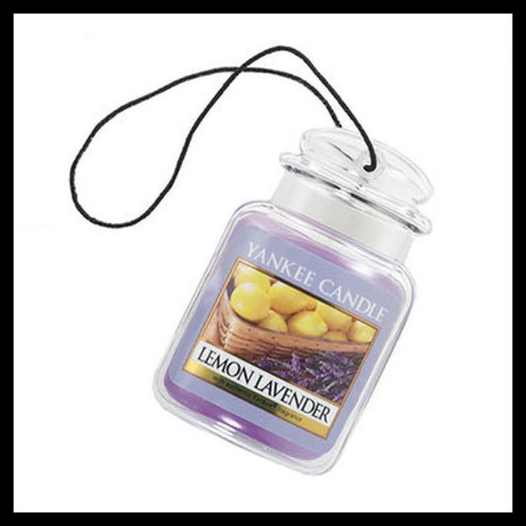 Yankee Candle Car Jar Ultimate - Lilin Wangi - Lemon Lavender