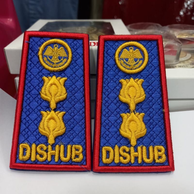 Pangkat Dishub Gol 4A (Bordir Timbul)