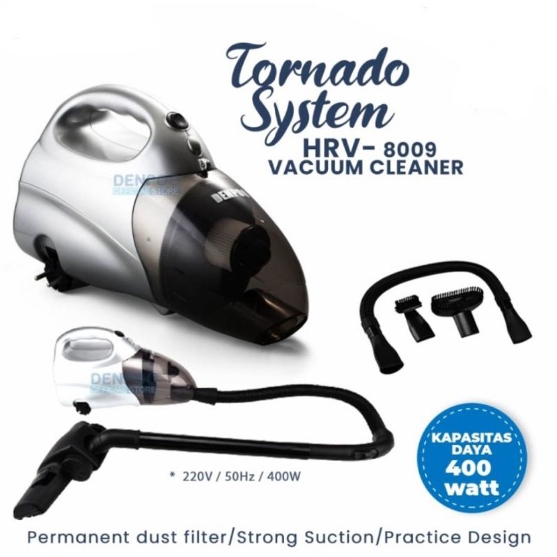 Denpoo Tornado System Vacuum Cleaner HRV 8009