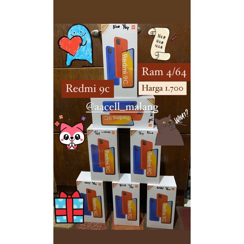 XIAOMI REDMI 9C 4GB / 64GB Twilight Blue-1
