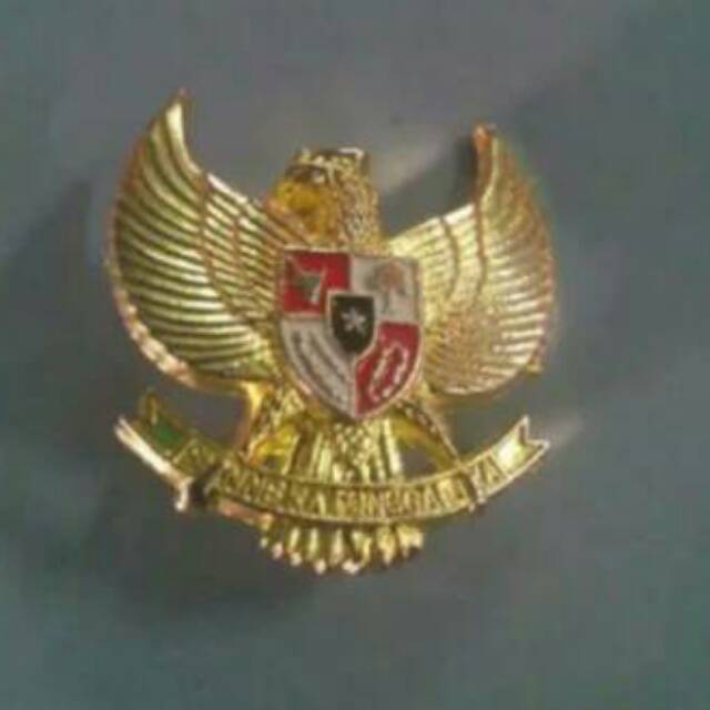 Pin garuda lapis resin eceran harga gorosir