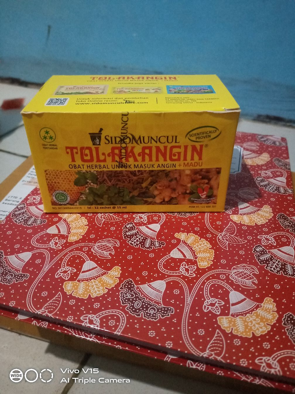 Tolak Angin  Sidomuncul  Isi 12 Pcs