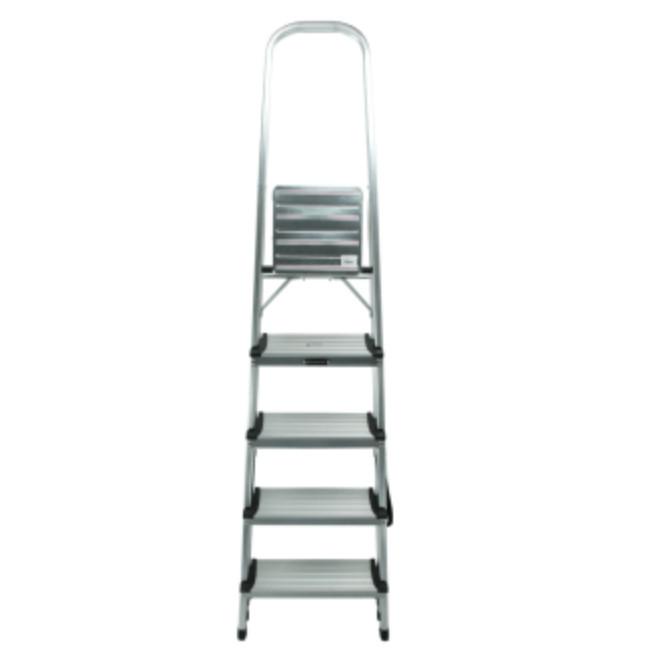Krisbow Tangga Lipat Aluminium 5 Wide Step 1.7M