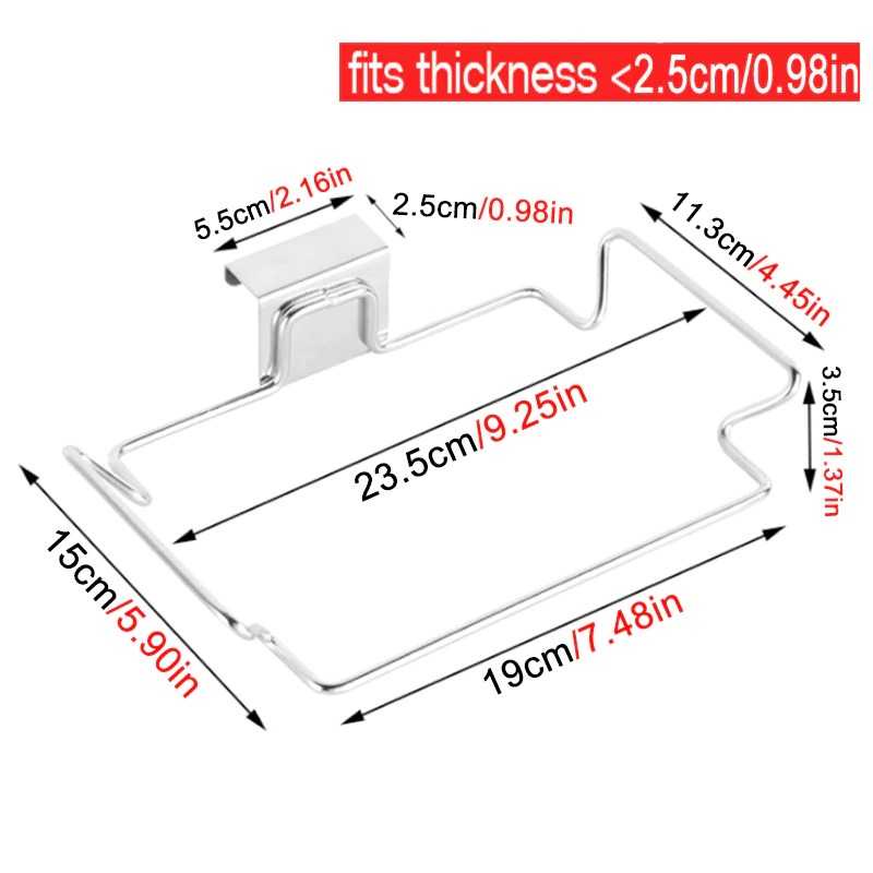 TD-REN KHGDNOR Rak Plastik Sampah Kitchen Trash Rack Garbage - KHD0020