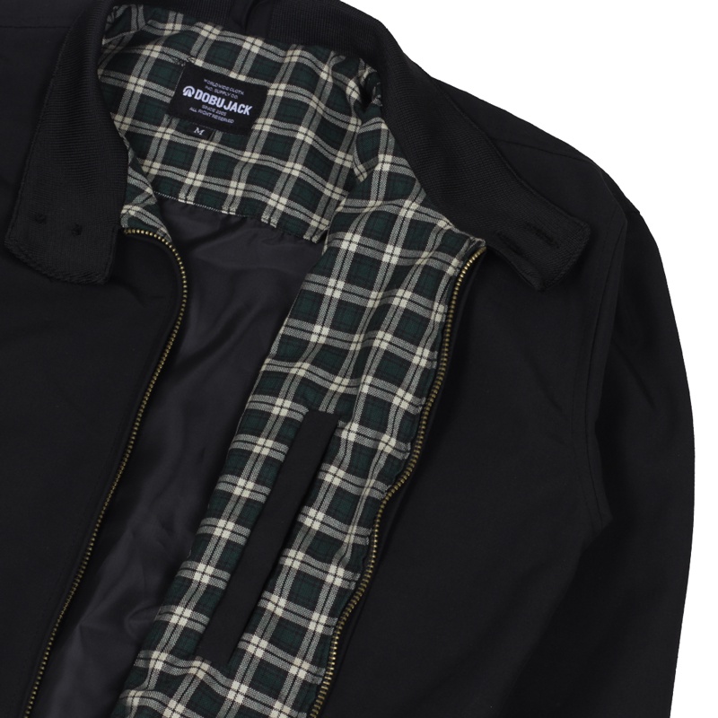 Dobujack Harrington Jacket Miller Black-3