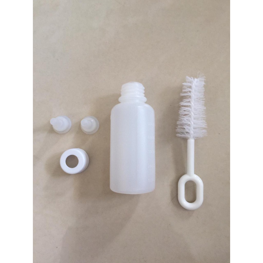 CA91 Botol Susu + Sikat Kucing Anjing 50cc Pet Nursing Bottle