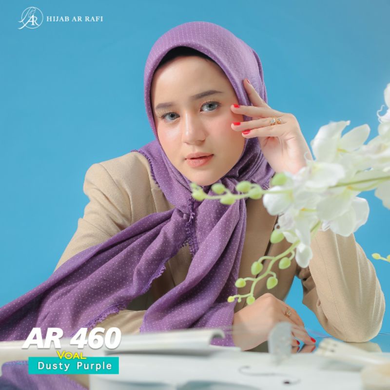 AR 460 SegiEmpat Motif Polkadot Kecil