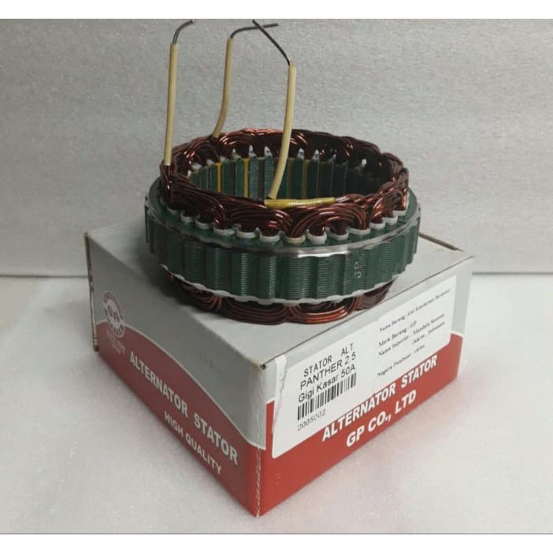 stator alternator isuzu panther 2.5 2500 bantalan alternator panther 2.5