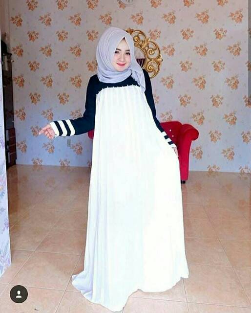 DRESS MUSLIM - fashion wanita - baju wanita - baju gamis - dress -gamis - gamis wanita- Shella Dress