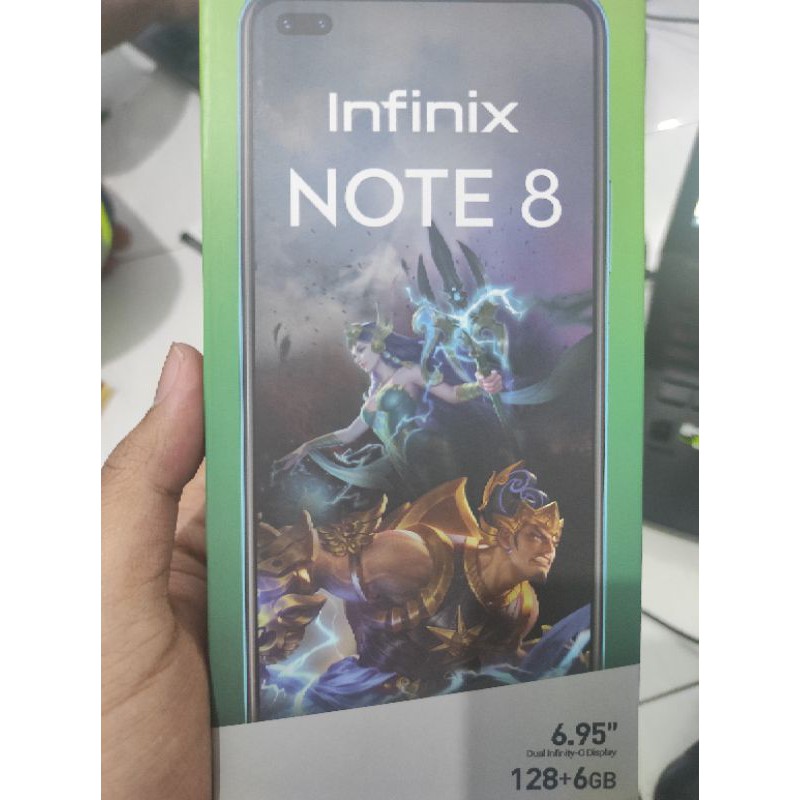 infinix note 8 6/128gb garansi resmi