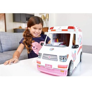 barbie ambulance truck