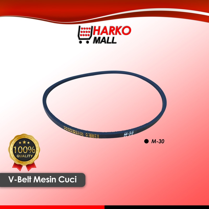 V-BELT V BELT VANBELT MESIN CUCI PANAMATIC M-30