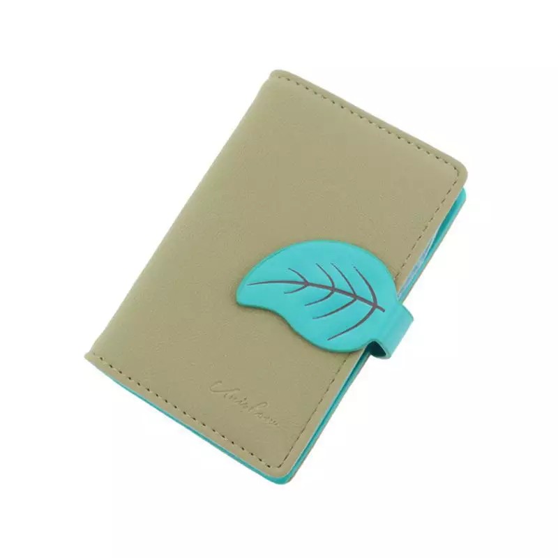 DOMPET LIPAT WANITA KEREN DAUN MINI