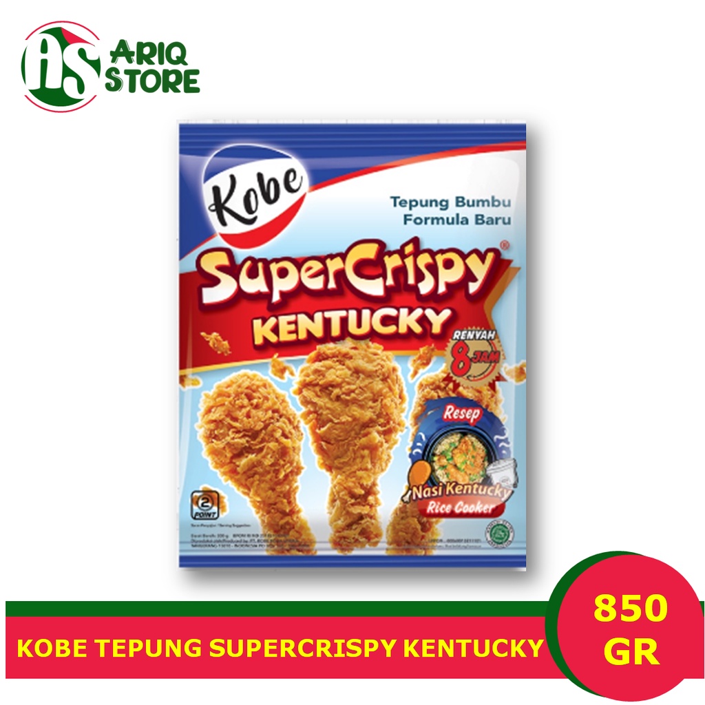 

Kobe Tepung Bumbu Kentucky Super Crispy 850gr