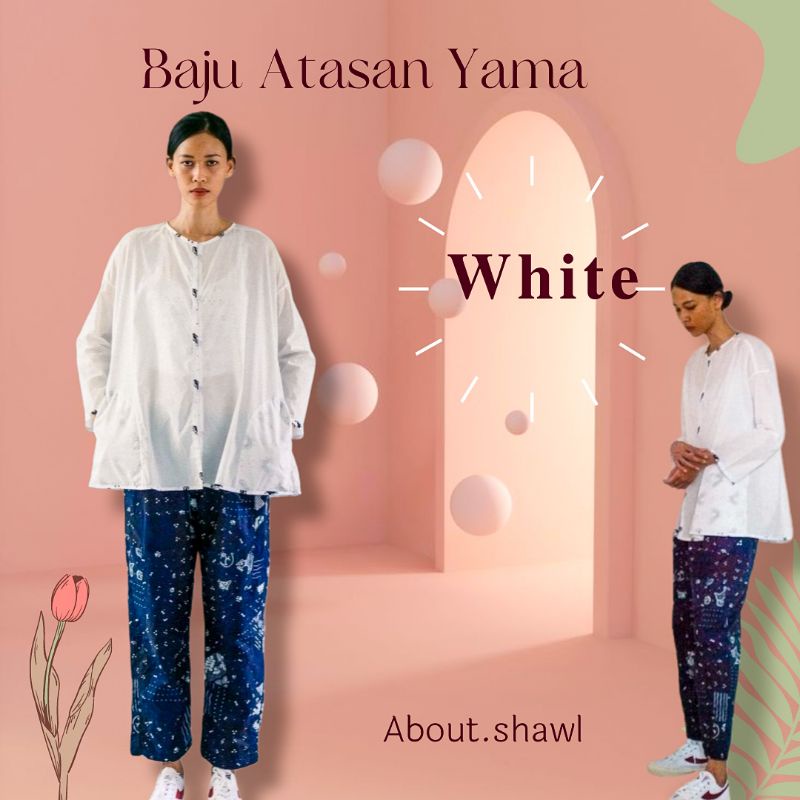 Baju Yama White Sejauh Mata Memandang