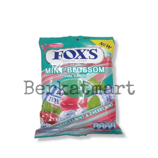 FOX'S CRYSTAL CLEAR All Variant Oval Candy 125g