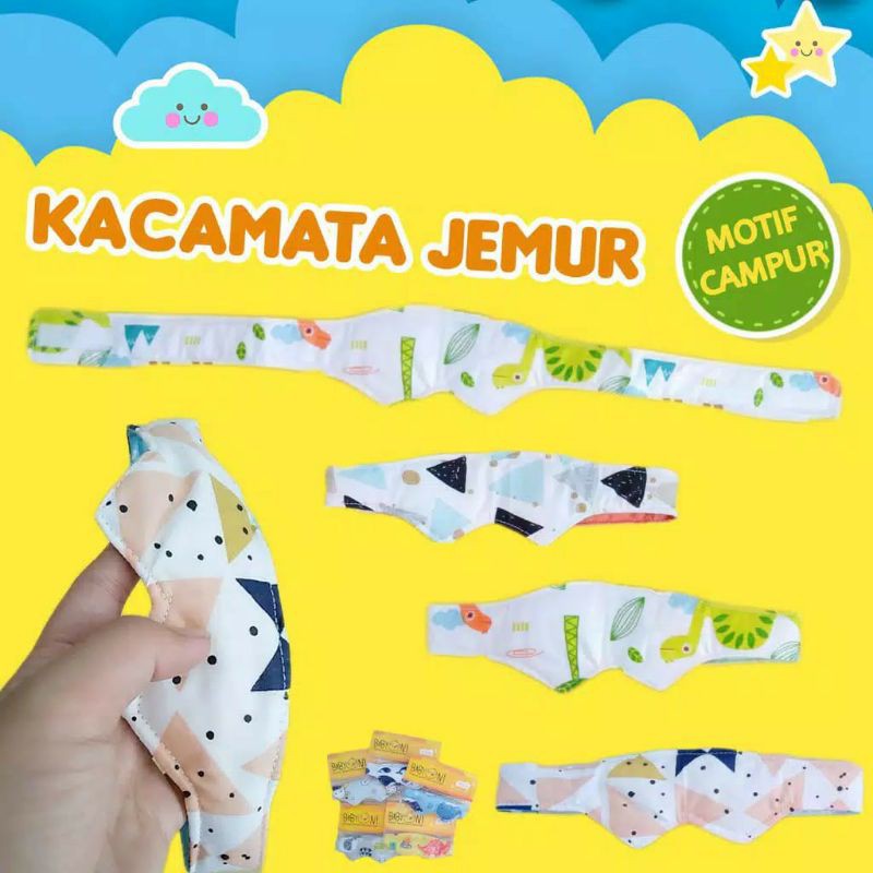 Kacamata Jemur Bayi untuk Penutup Mata saat Bayi Berjemur kacamatacp