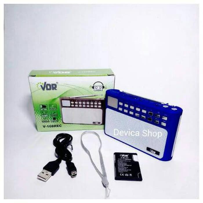 Promo Portable Speaker VDR 168 REC   Bisa Merekam Murah