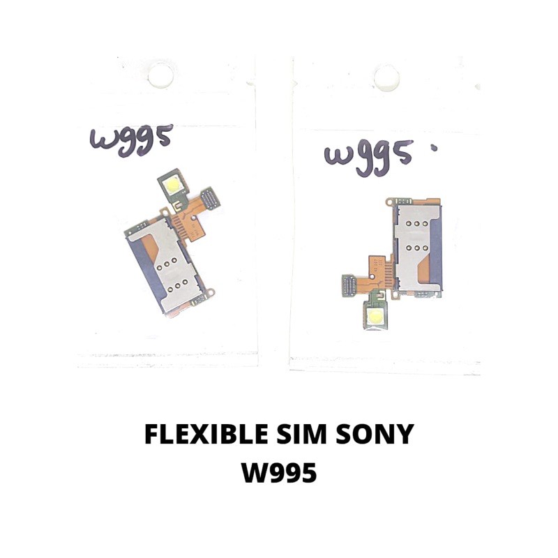 Flexibel sim dan memori sony W995