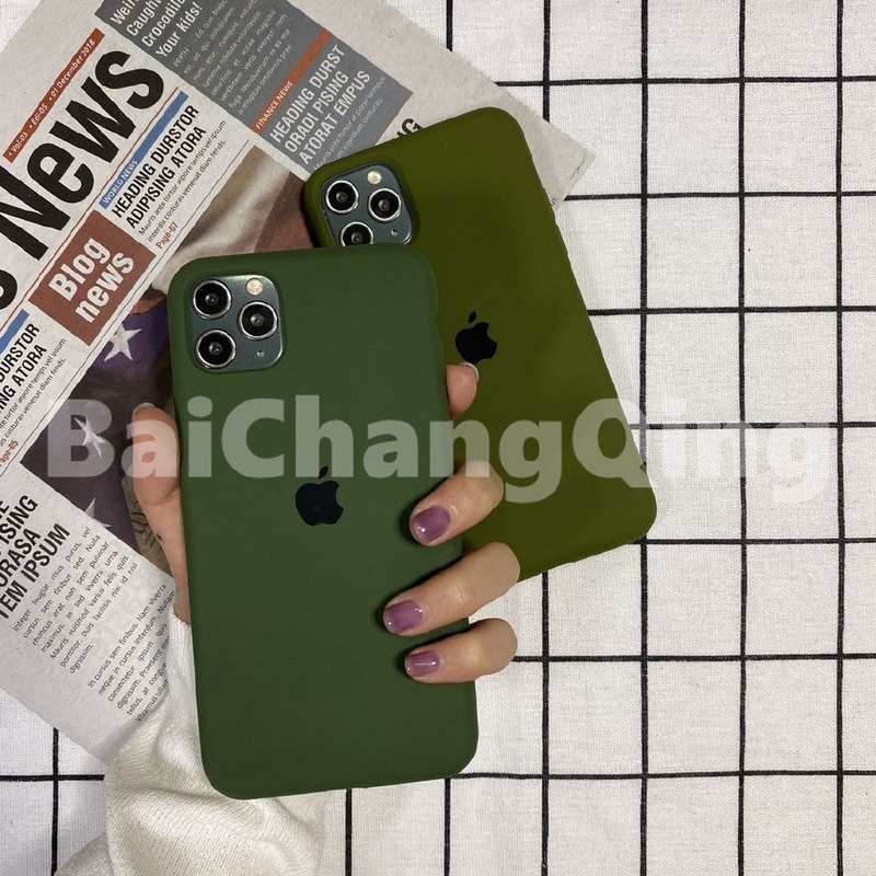 Case Bahan Silikon Warna Permen Hijau Mint Untuk Iphone 11 6 7 8 Plus 5 X Xr Max