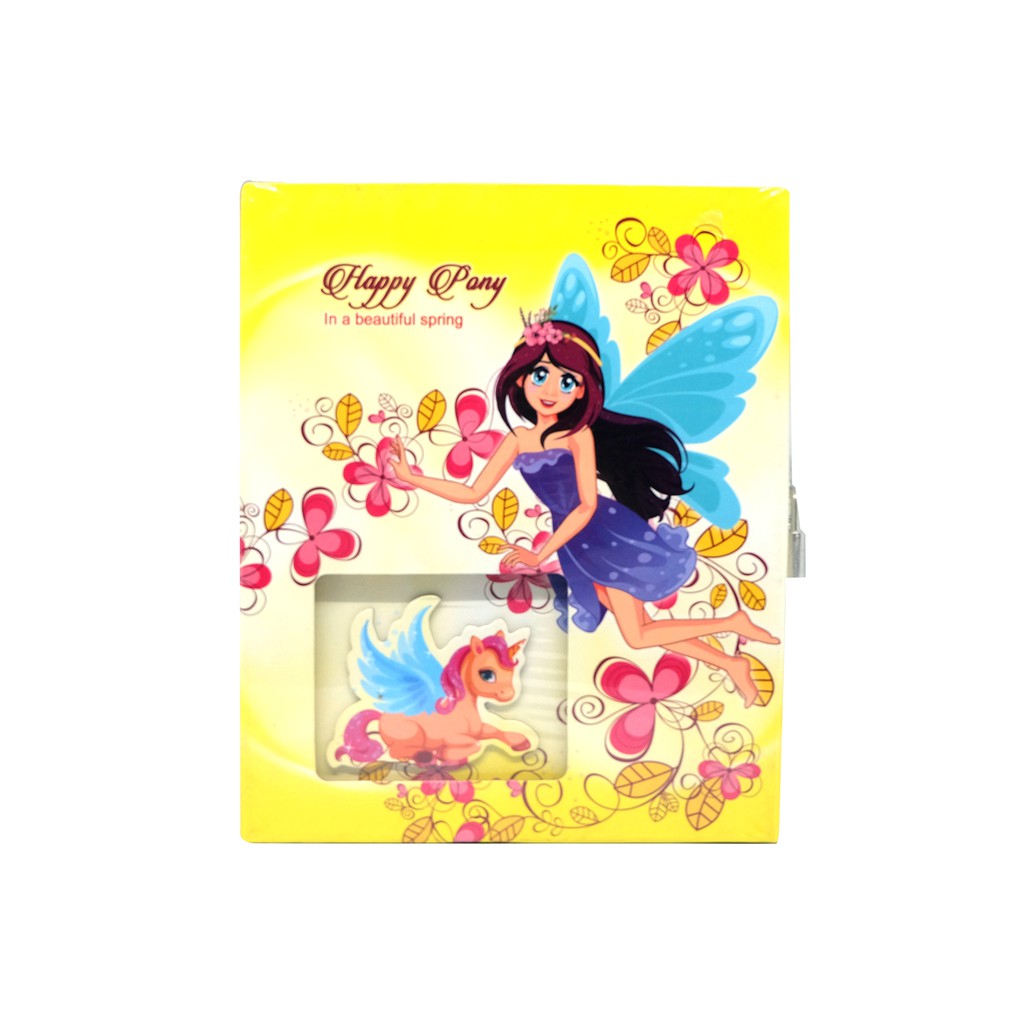 

Diary Kiky Happy Pony Besar dengan Gembok