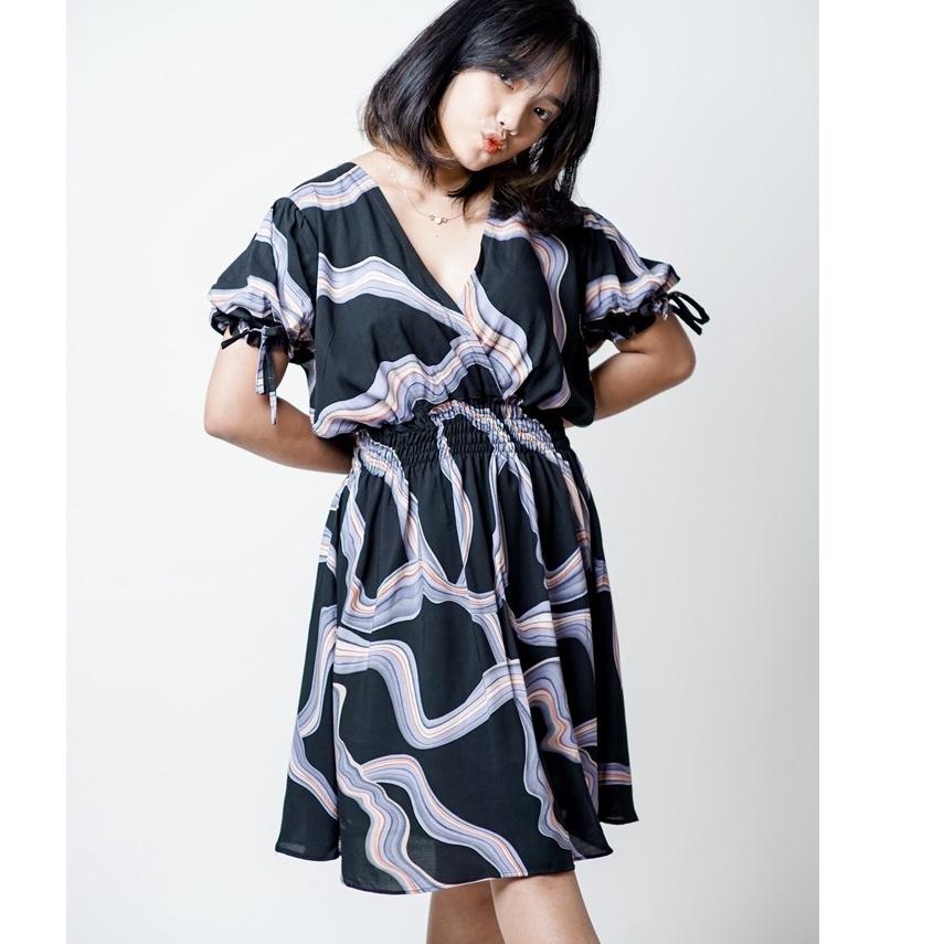 LANGSUNG KIRIM.. Midi Dress Mimpi Edition by Vanessa Angel Vanesza Wear