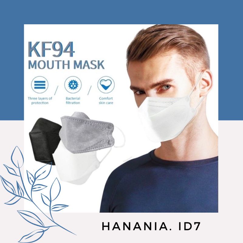 MASKER KF94 4PLY EVO 3D PROCTECTION MASK ISI 10PCS MASKER KF 94 4 PLY 3D  ISI 10PCS