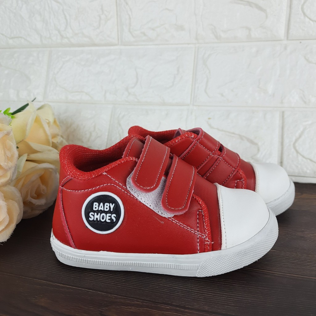 [TAMAN SEPATUKU] SEPATU TRENDY MURAH SNEAKER KARTUN BABY SHOES ANAK USIA 1 2 3 TAHUN FAX08