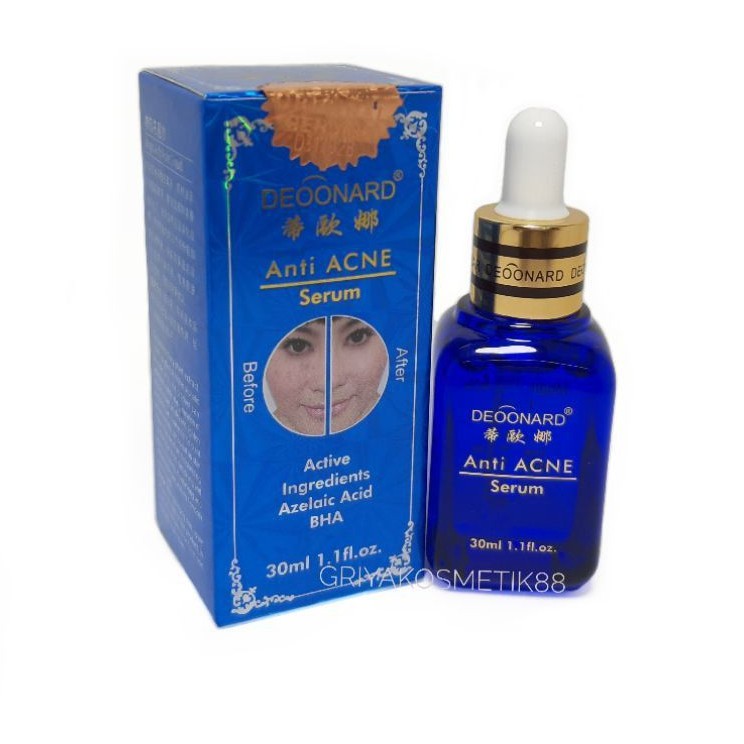 SERUM DEONARD BIRU ANTI ACNE ORIGINAL