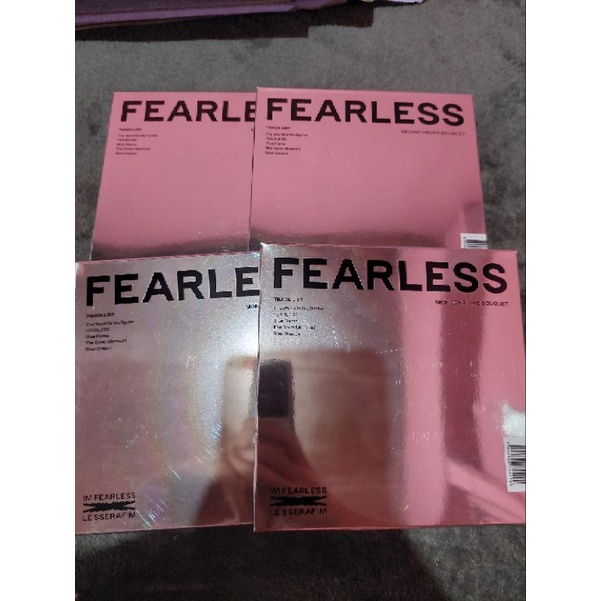 (cek deskripsi) wts want to sell official album only le sserafim monochrome