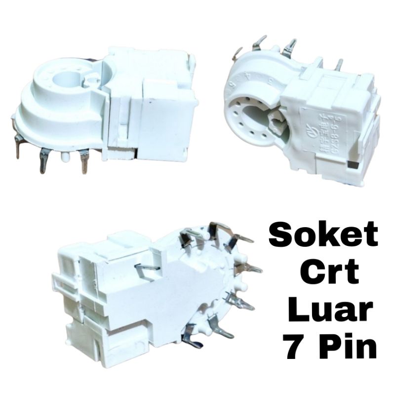 Soket CRT 7 PIN Luar GZS 8-6-4