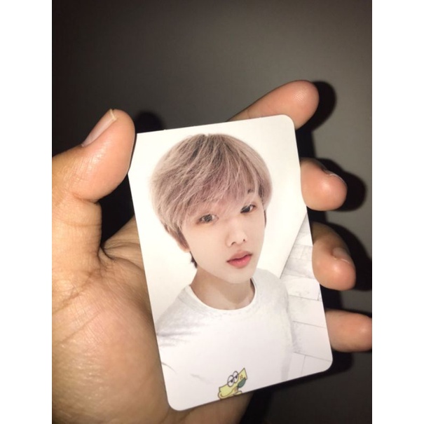 Photocard jisung nct cafe dream