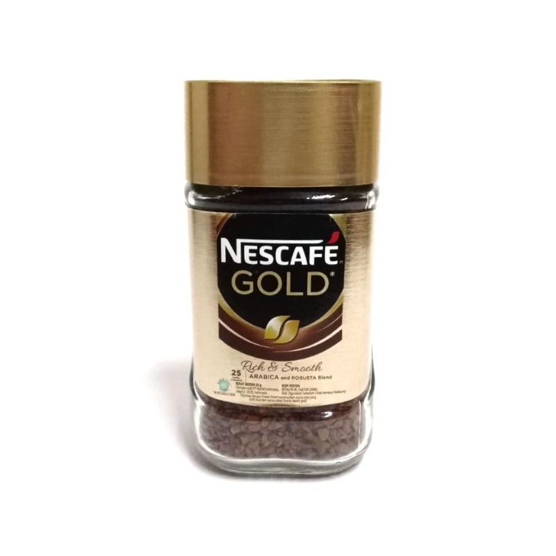 

Nescafe Gold Rich & Smooth Arabica and Robusta Blend 50gr