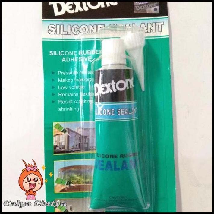 

JGO lem Silicone / lem sealant DEXTON 70gr PRODUK TERBATAS Kode 178