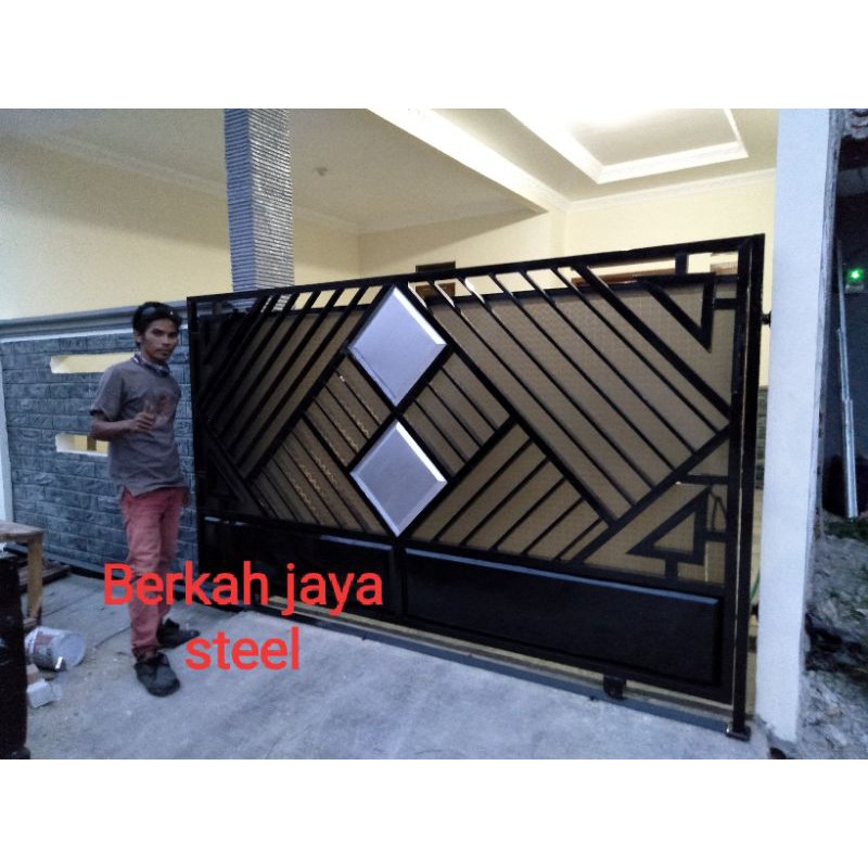 Jual Pagar Pintu Gerbang Minimalis Shopee Indonesia