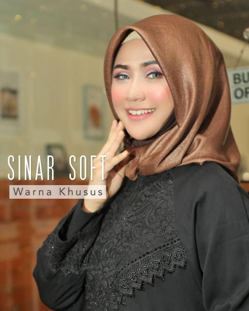 Jilbab segiempat Sinar by Malaica