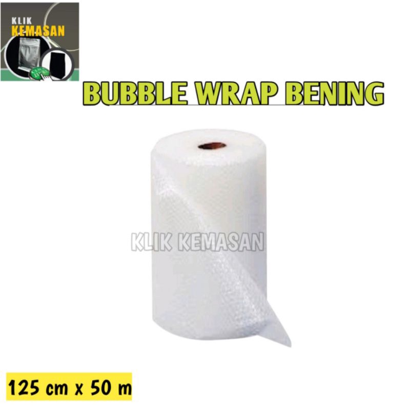 

BUBBLE WRAP 1,25 M X 50 M PLASTIK BUBBLE WRAP GELEMBUNG BUBLE PACKING
